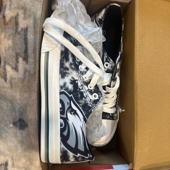 Black and White Athletic Shoes - Picture 1 of 4